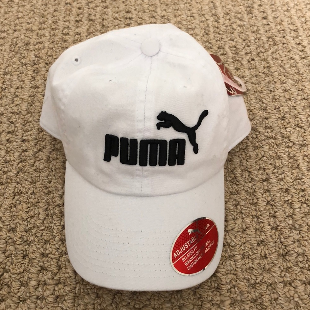 Puma White ball cap